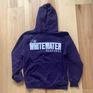 University of Wisconsin Whitewater black hoodie